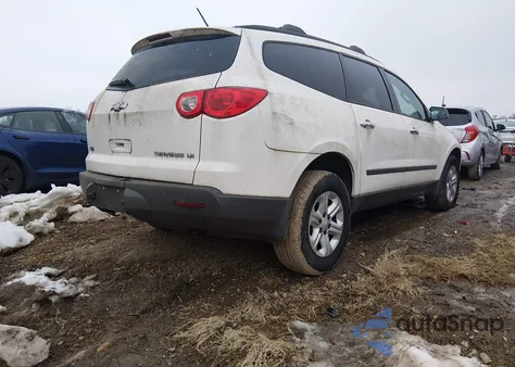 2012 Chevrolet Traverse Ls z USA, uszkodzony, nr VIN 1GNKRFED4CJ216260